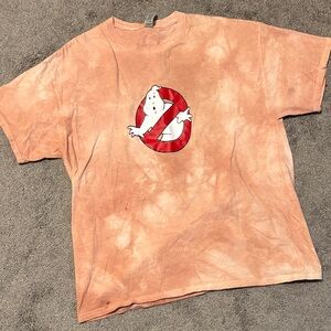 Gildan Orange Ghostbusters Short Sleeve Tee